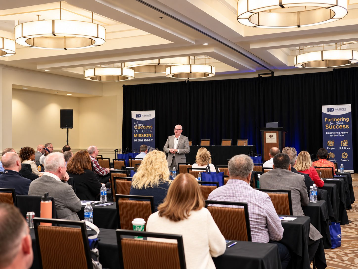 IAD Sales Summit audience